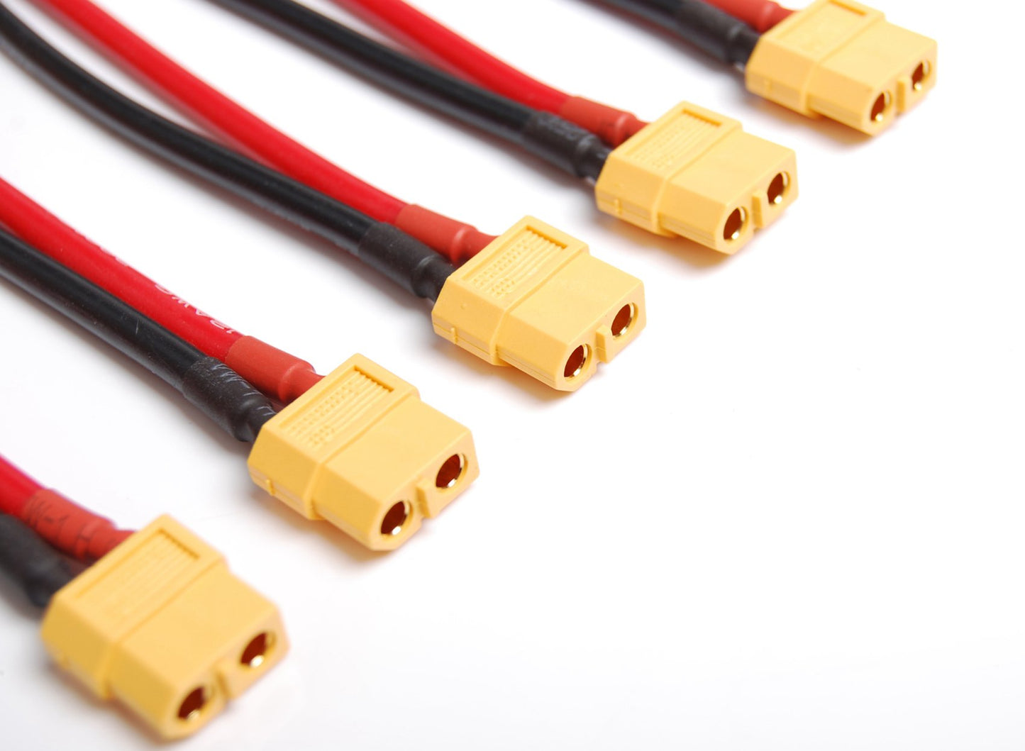 Lot(5) AMASS Female XT60 Connector with 10CM 12awg Wire for RC Turnigy Zippy