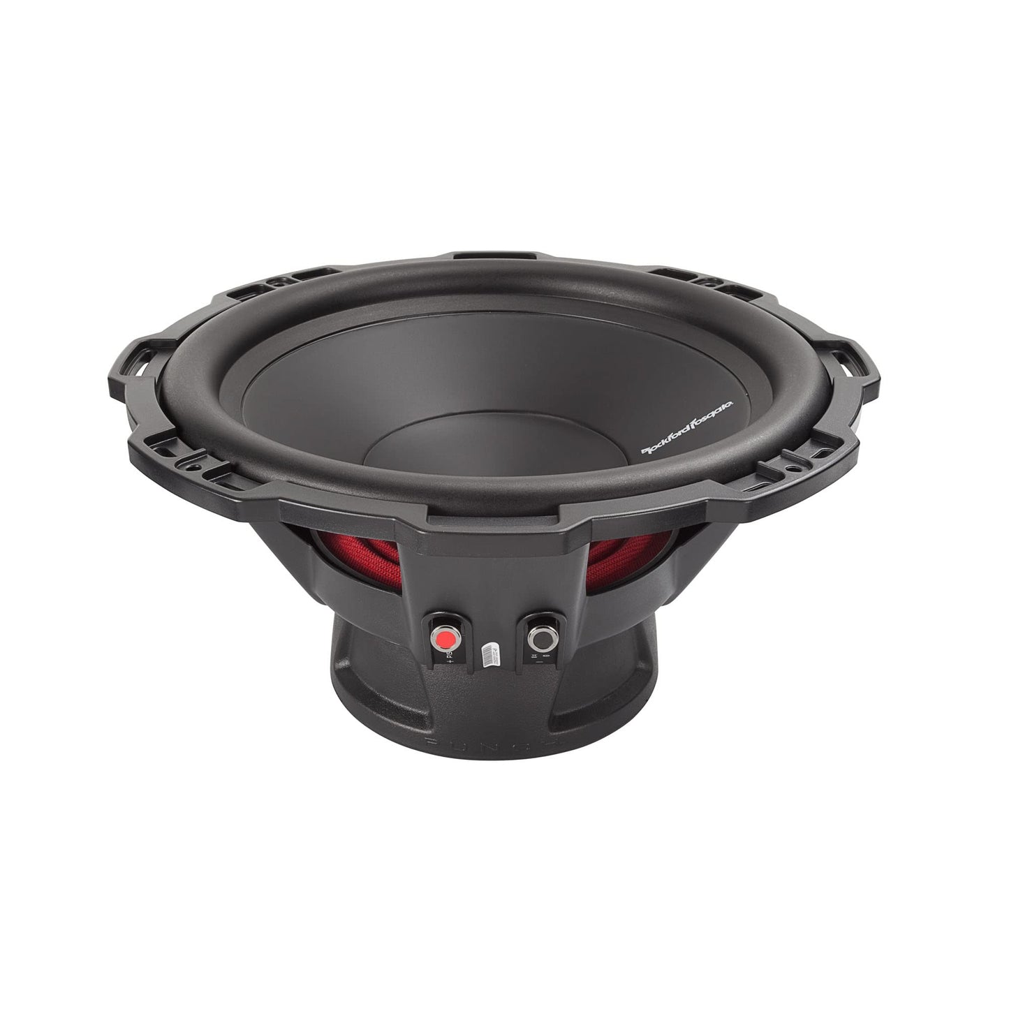 Rockford Fosgate 1 P1S2-12 Punch P1 12" 2-Ohm Subwoofers and 1 P1G-12 Stamped Grille Insert
