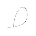Secure 48 Inch Natural 175 lb Extra Heavy Duty Nylon HVAC Cable Tie - 10 Pack