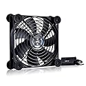 SCCCF Quiet 120mm USB Fan, 5V USB Portable Cooling Fan for Flat Panel TV Receiver Router DVR PlayStation Xbox Computer Cabinet Cooler