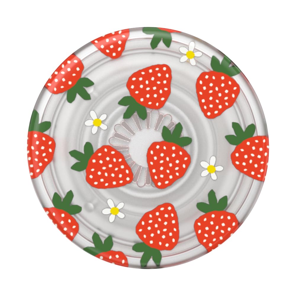 PopSockets Adhesive Phone Grip, Holder, Phone Stand, Fruit - Berries and Cream