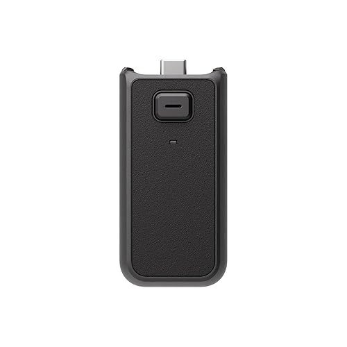 Original Osmo Pocket 3 Continuity Grip is Equipped with a Deluxe 950 mAh Battery Inside and 1/4'' Threaded Holes on The Bottom with Precise Holes