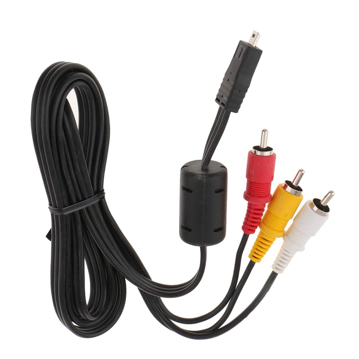 Replacement AV Cord Audio Video TV-Out Cable Mini 8p to 3RCA Cable for Nikon EG-CP16 CoolPix AW100 AW110 L840 L830 L820 L810 S9100 S1200pj D3200 D3300
