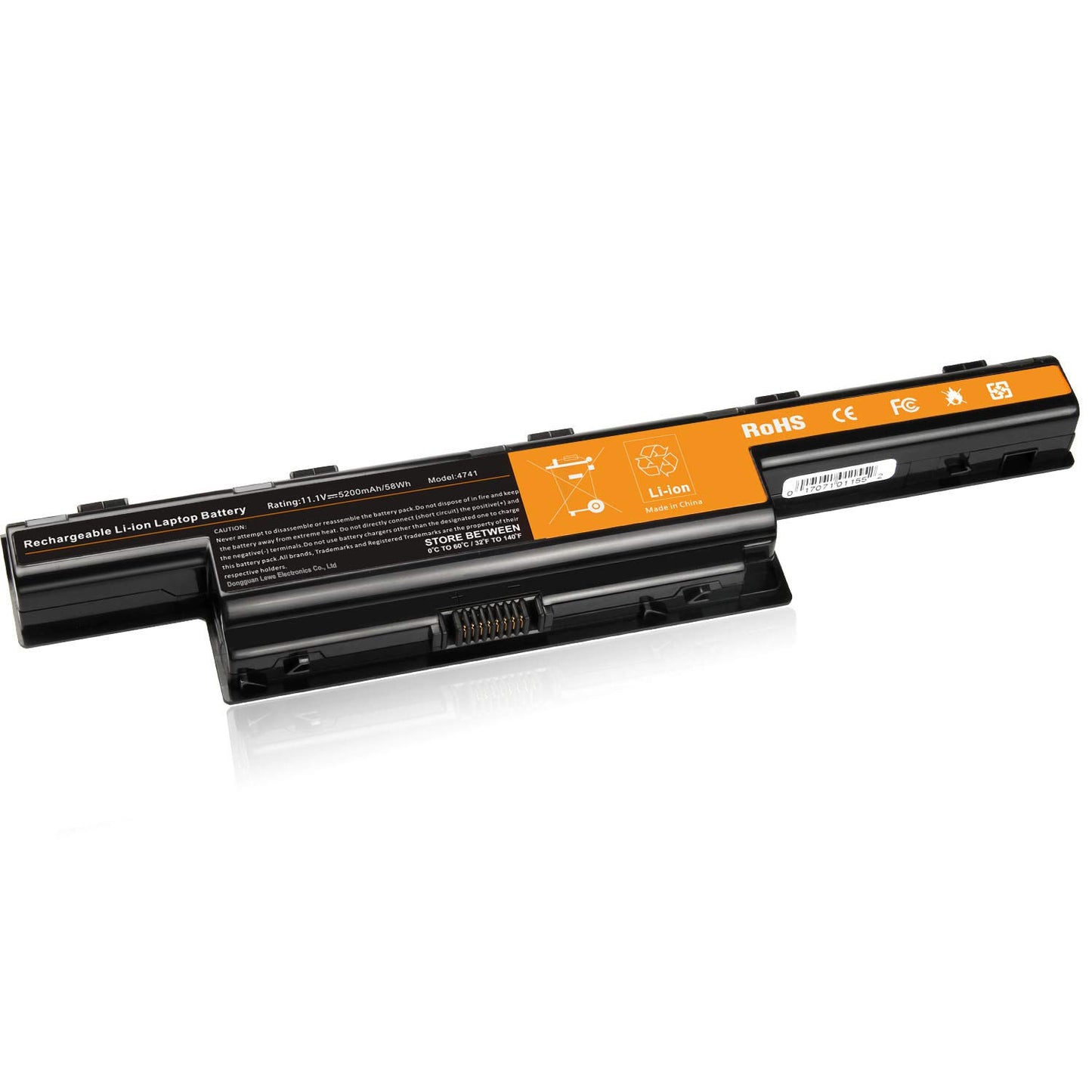 58Wh AS10D51 Laptop Battery for Acer/Gateway AS10D31 AS10D3E AS10D41 AS10D56 AS10D61 AS10D71 AS10D75 AS10D81 31CR19/65-2 31CR19/652 AK.006BT.080