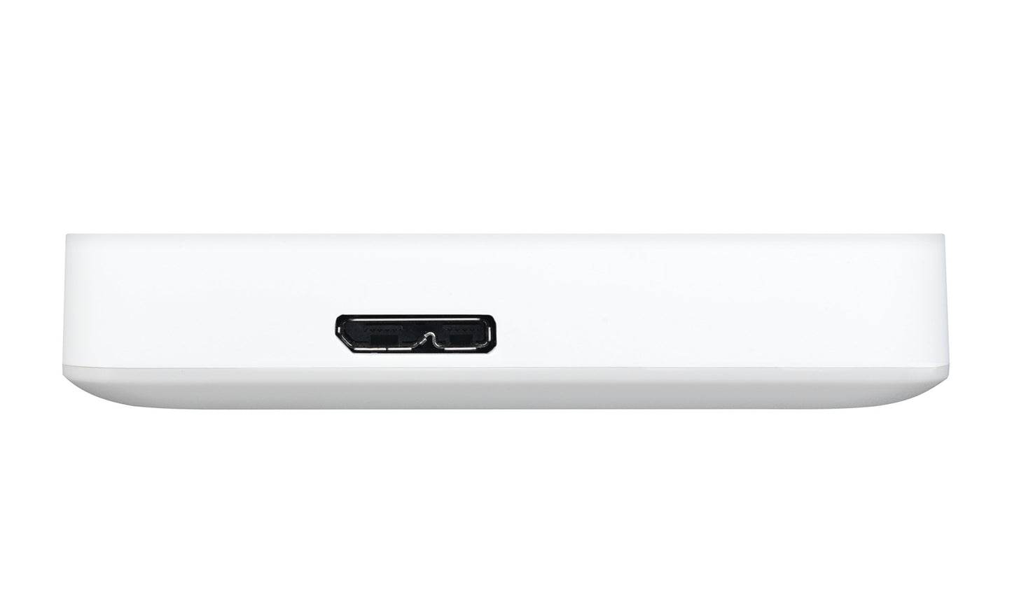 Toshiba Canvio Advance 3TB Portable External Hard Drive USB 3.0, White (HDTC930XW3CA)