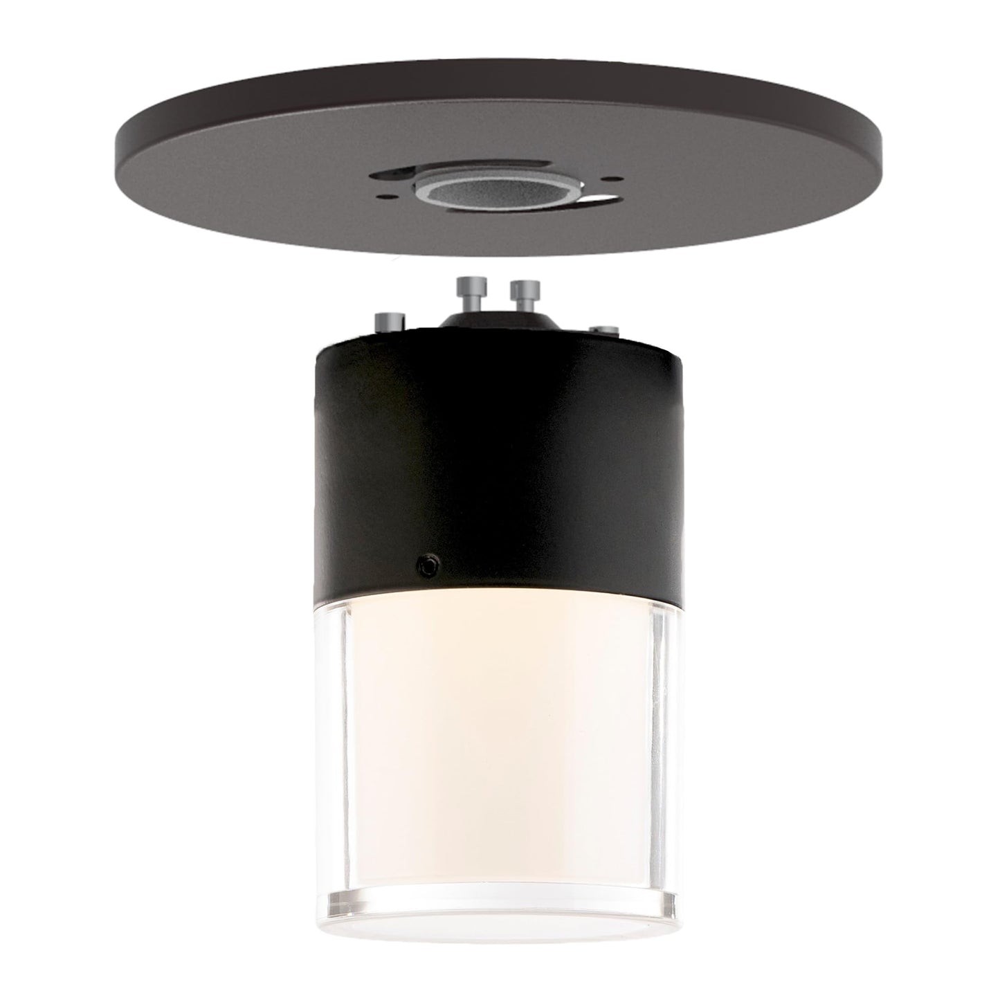 WAC Lighting Twist-N-Lite LED 3.5in Surface Mount Cylinder Ambient Light with 5CCT Selectable Color Temperature in Black