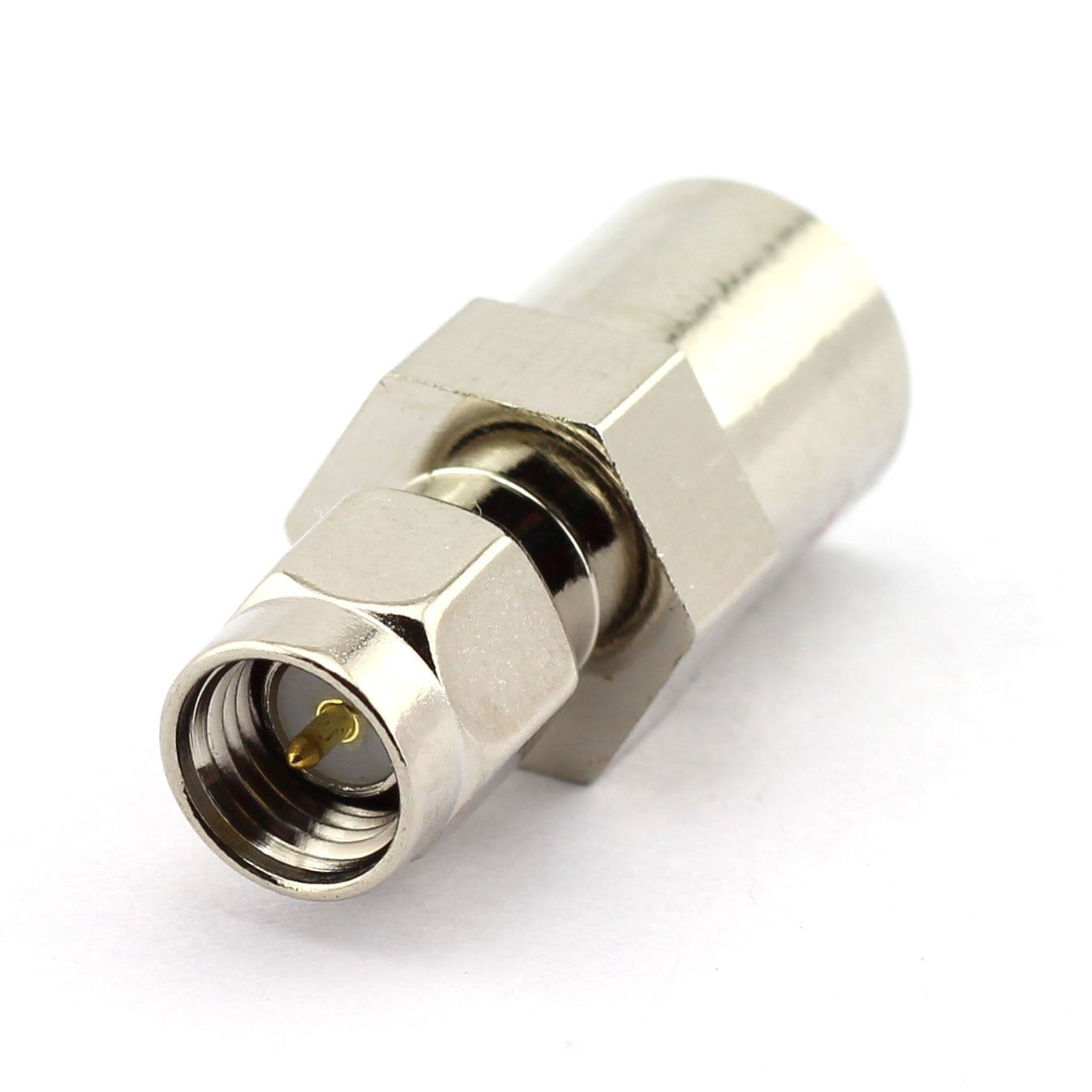 DGZZI 2-Pack FME Male to SMA Male RF Coaxial Adapter FME to SMA Coax Jack Connector