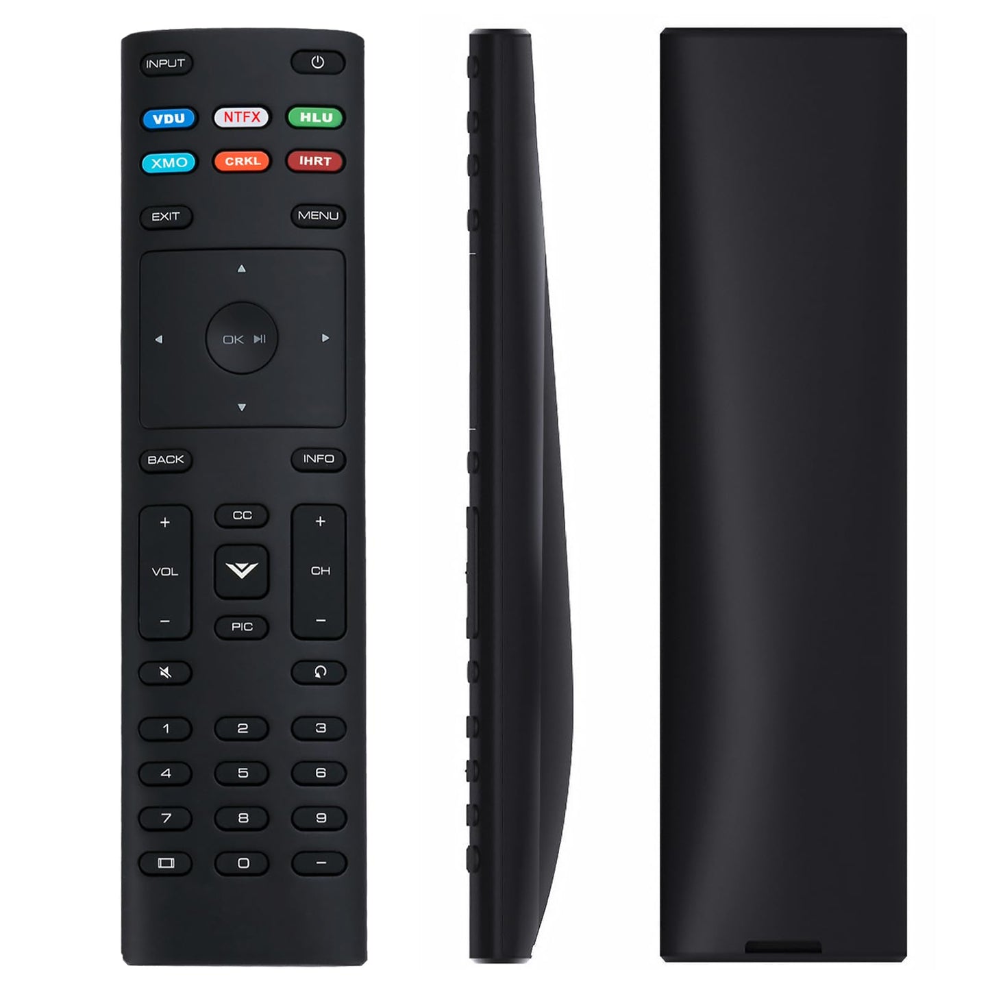 XRT136 Remote Control Replace fit for VIZIO TV D24F-F1 D32FF1 D43F-F1 E55U-D0 E55UD2 E55-D0 E55E1 M65-D0 M65E0 P65-E1 P75C1 P75E1 M70-E3 M75E1 E43-E2