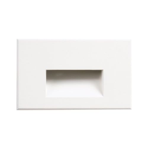 Goodlite G-20025 Horizontal LED Indoor Outdoor Step, 5w 200lm, 120v, Stair Light, Finish, Wet Location, Dimmable, Cool White 4100k