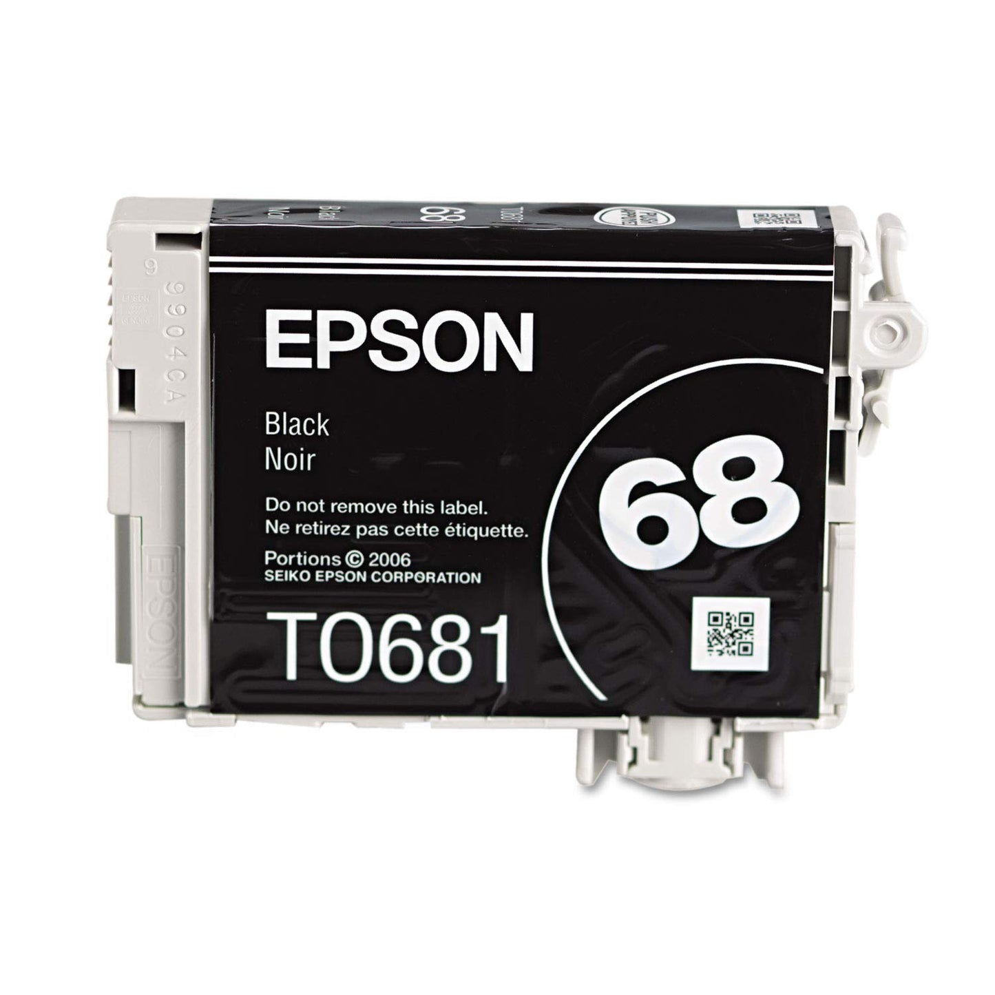 EPSON T068 DURABrite Ultra Ink Standard Capacity Black Dual Cartridge Pack (T068120-D2) for select Epson Stylus and WorkForce Printers
