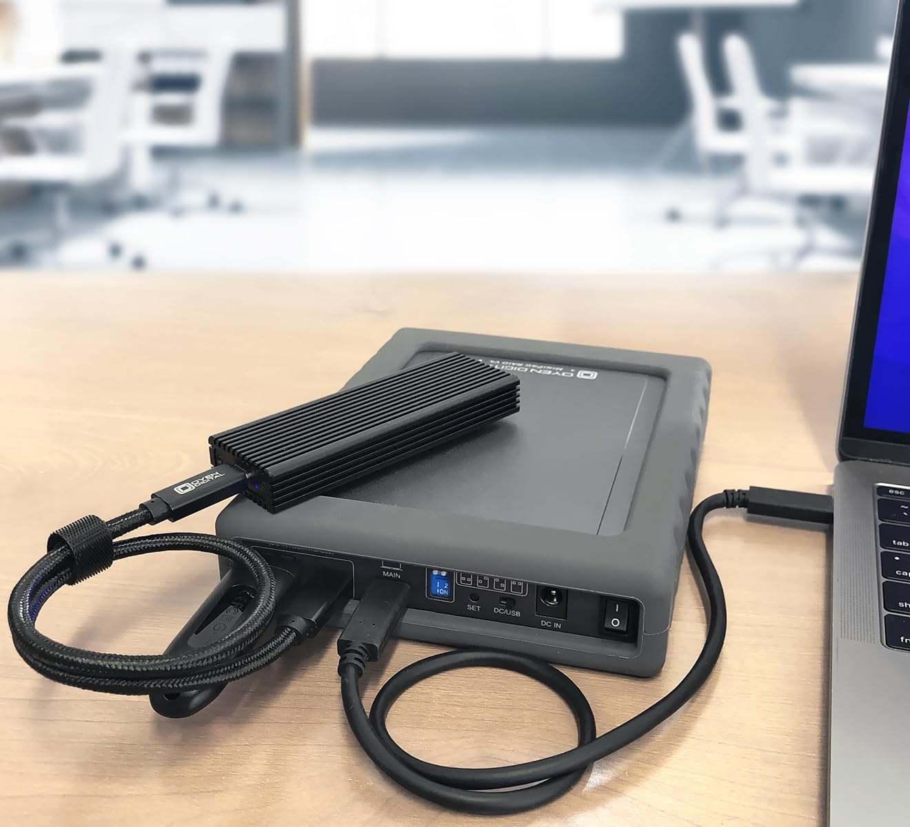 Oyen Digital MiniPro RAID V4 USB-C (10Gbps) Dual Bay Enclosure