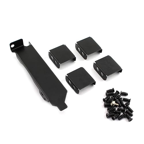 Maxmoral 1-Pack 3 Slots Fan Mount Rack PCI Slot Bracket for Video Card DIY Support 8cm 9cm Fan Computer Radiator Holder