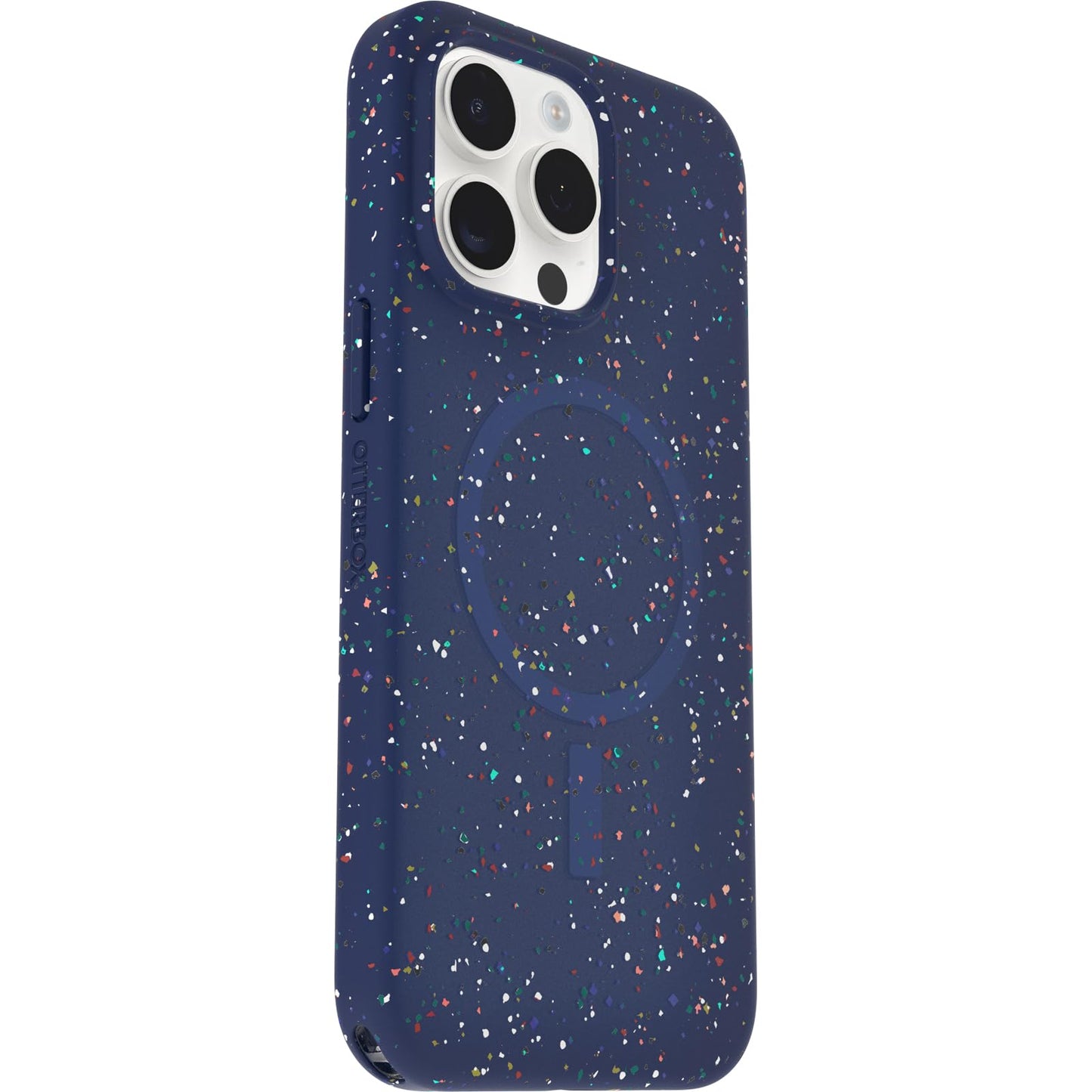 OtterBox Core Series for MagSafe for iPhone 15 Pro Max - Blueberry Pie Blue, Sleek Rubber Design, Smooth Finish, Camera Bumpers, and Protective Screen