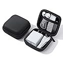 CHIVOLONA Charger Case,Mini Cable Organizer Cases,Pouch Case Bag,Small Charger Organizer,Waterproof Travel Storage Carrying Bag for USB Drives,Power