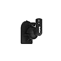 QualGear Universal Speaker Wall Mount for Speakers Up to 3.5Kg/7.7lbs, Black (Qg-Sb-002-Blk)