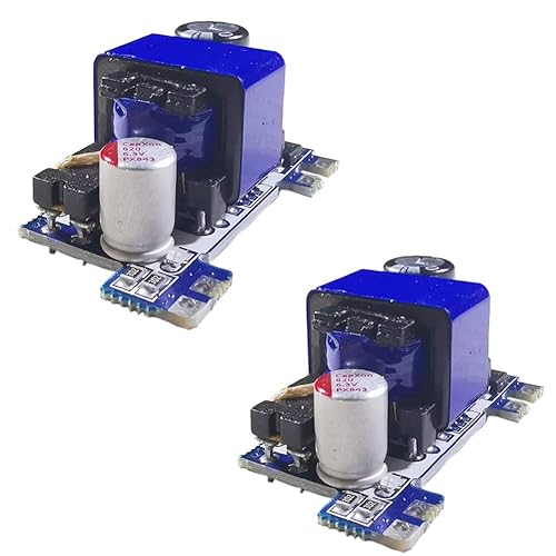 Delinx 2Pcs AC DC Converter Module Universal 110V 120V 220V 230V to DC 5V 12V Isolated Switching Power Supply Board (DC 5V 2A Version)