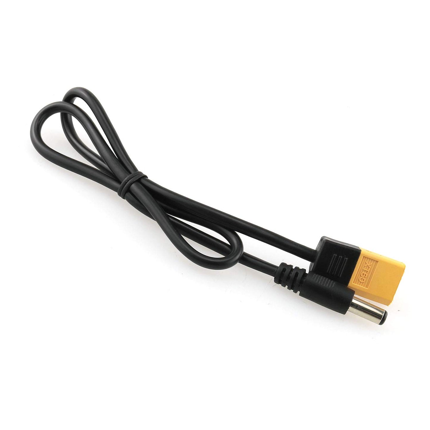 DGZZI XT60 Adapter Cable XT60 Male Bullet Connector to Male DC 5.5x2.1mm Power Cable for Fatshark Skyzone FPV Monitor Power