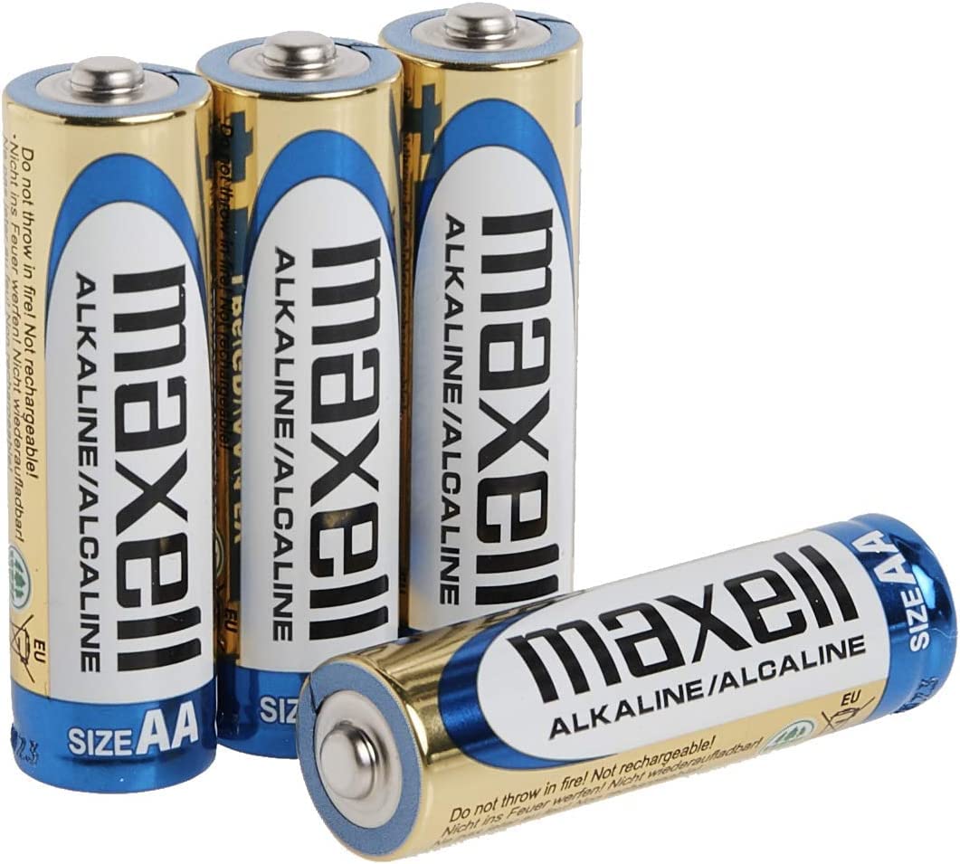 Maxell - 723465, Reliable AA Alkaline Battery - 10x Long-Lasting with 1.5V Performance with Mercury & Cadmium Free - Ideal for Wireless Keyboards…