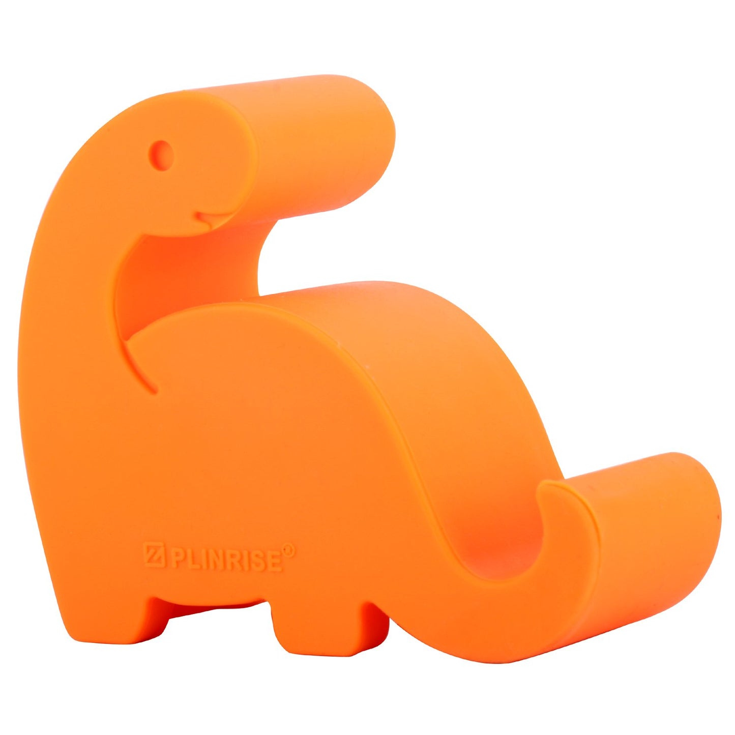 Plinrise Animal Desk Phone Stand, Update Dinosaur Stripe Silicone Office Phone Holder, Creative Phone Ipad Tablet Stand Mounts, Size:1.3" X 3.0" X