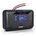 Gibbab 108W 4 Ports 12V RV USB Switch Outlet Voltmeter, 2*36W PD3.0 Type-C + 2*18W QC3.0 Quick Charge Panel Wall Mount Car Charger Socket Waterproof