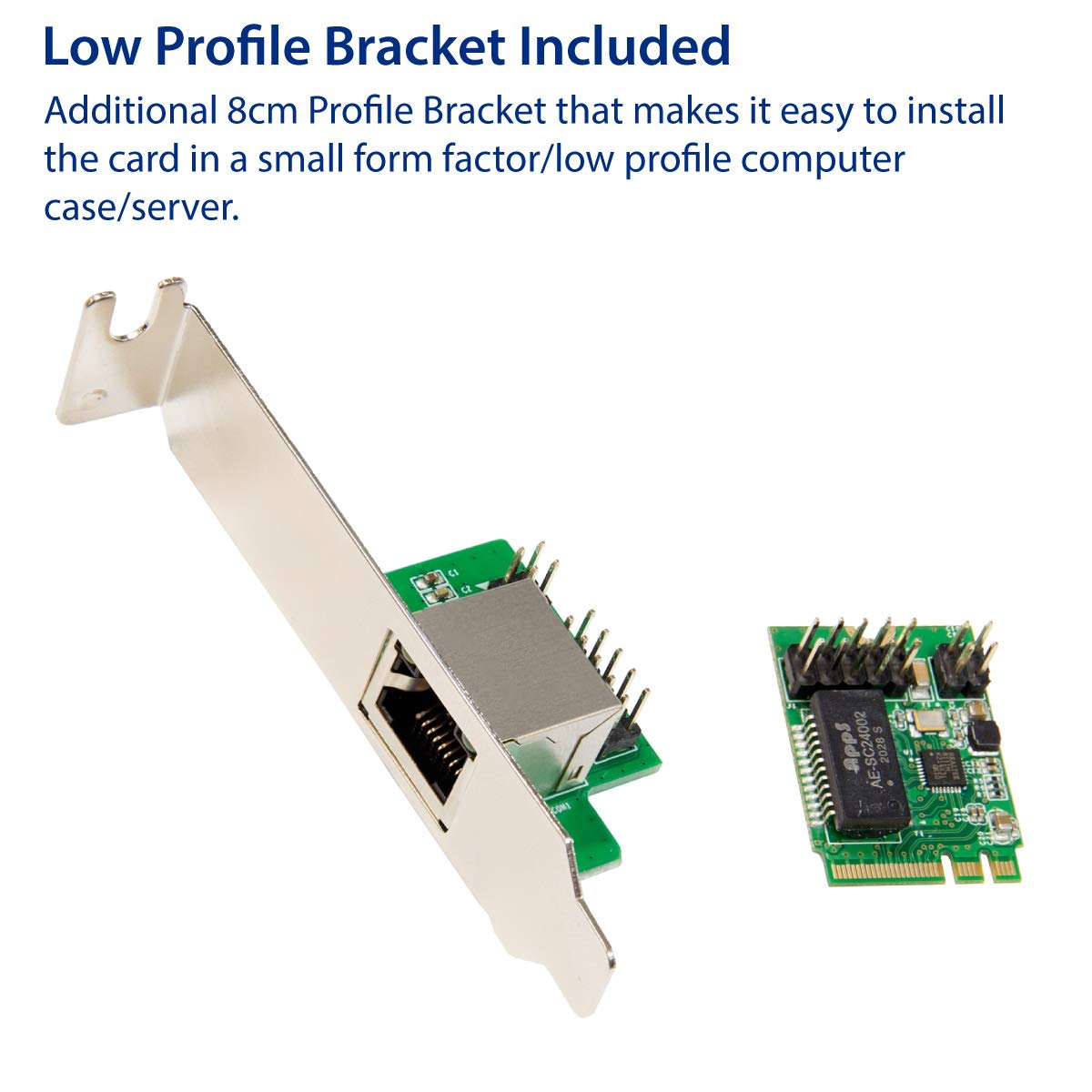 M.2 Gigabit Ethernet Module - GigaLAN 1000BASE-T M.2 A+E Key NIC Modules
