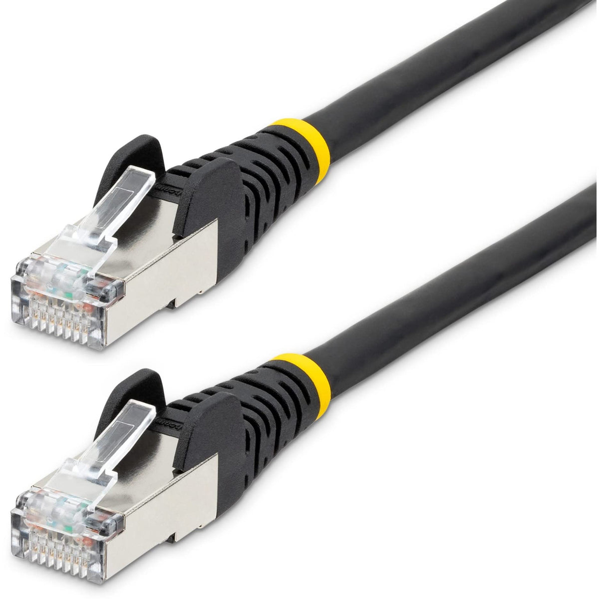 StarTech 20ft Cat6a Snagless Ethernet Cable, S/FTP, 100W PoE, LSZH, Black