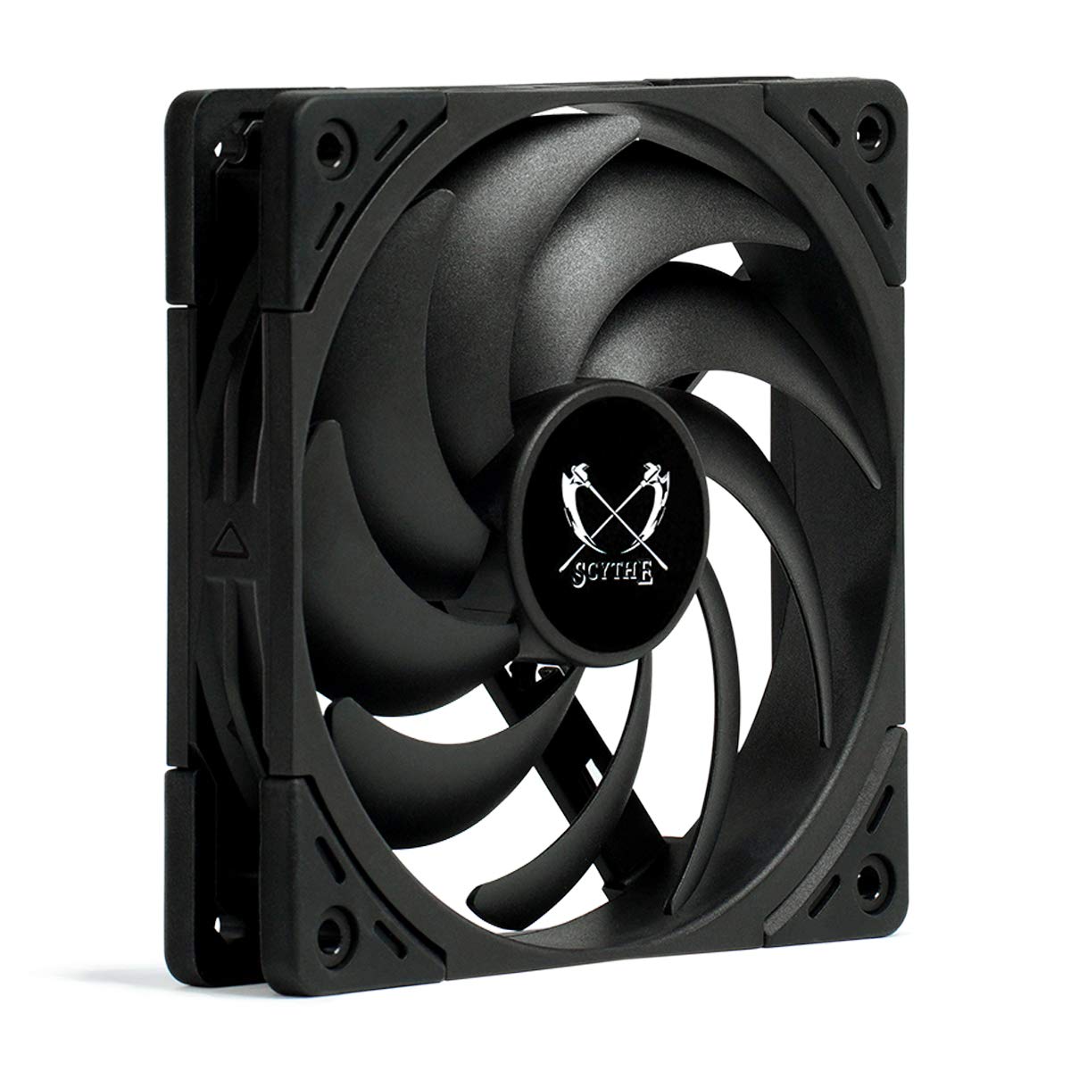 Scythe Wonder Snail 120 PWN - 2400 RPM, 120mm x 25mm Static Pressure Optimized High-Performance Computer Case Fan, Fluid Dynamic Bearing, 4-Pin