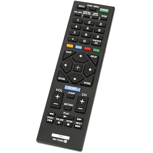 Replaced Remote Control RM-YD092 Compatible with Sony TV XBR-55X810C XBR55X810C XBR-55X850C