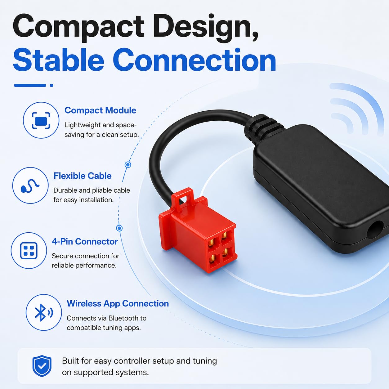 Fardriver Bluetooth Adapter for E-Bike Controller Programming