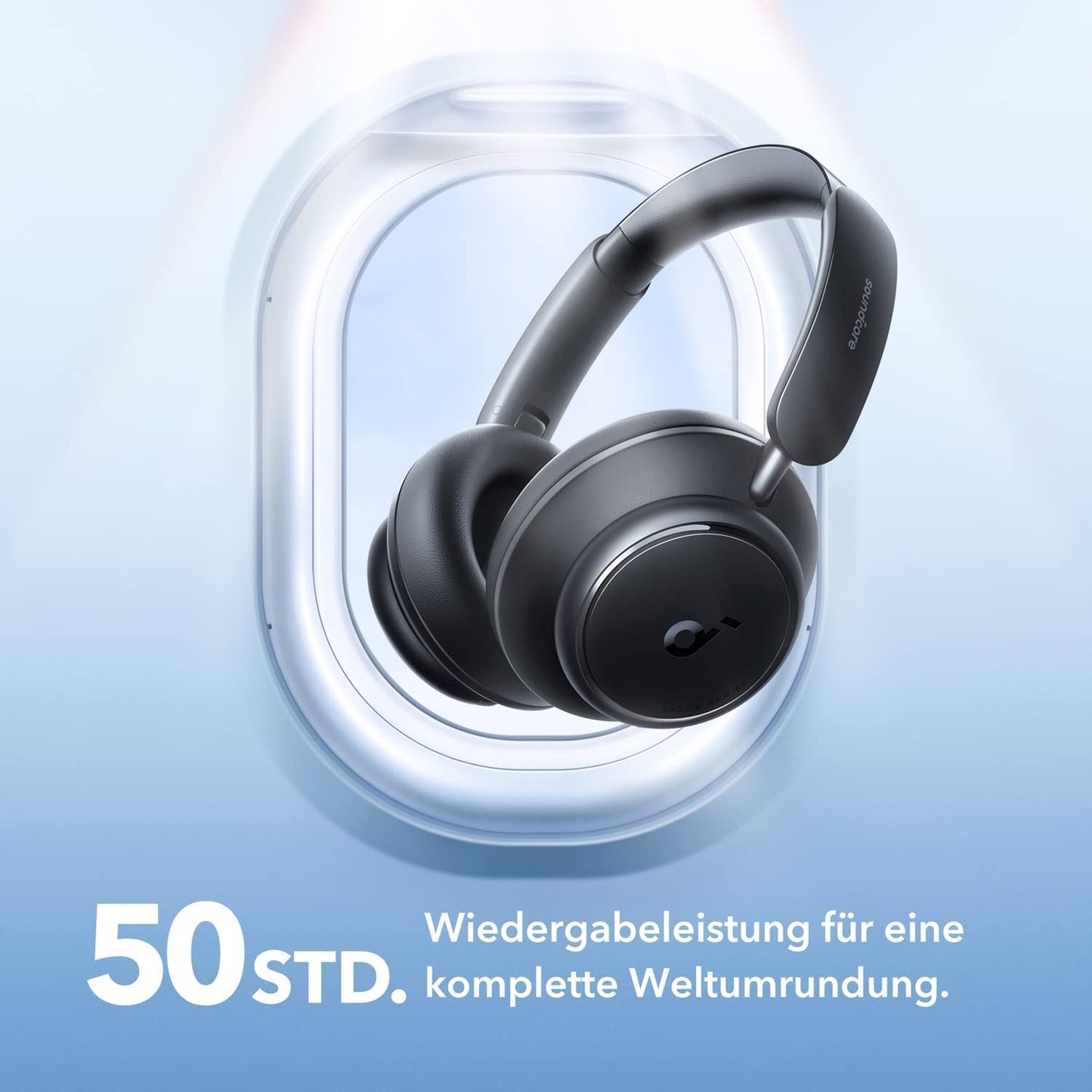 Soundcore by Anker Space Q45 Adaptive Active Noise Cancelling Headphones, Reduce Noise by Up to 98%, 50H Playtime, App Control, LDAC Hi-Res Wireless
