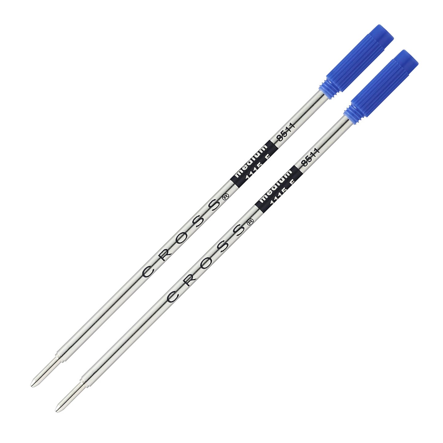 Cross Ballpoint Pen Refill - Blue - Medium - 2-Pack - Refill for Consistent Ink Flow - Quick-Drying &