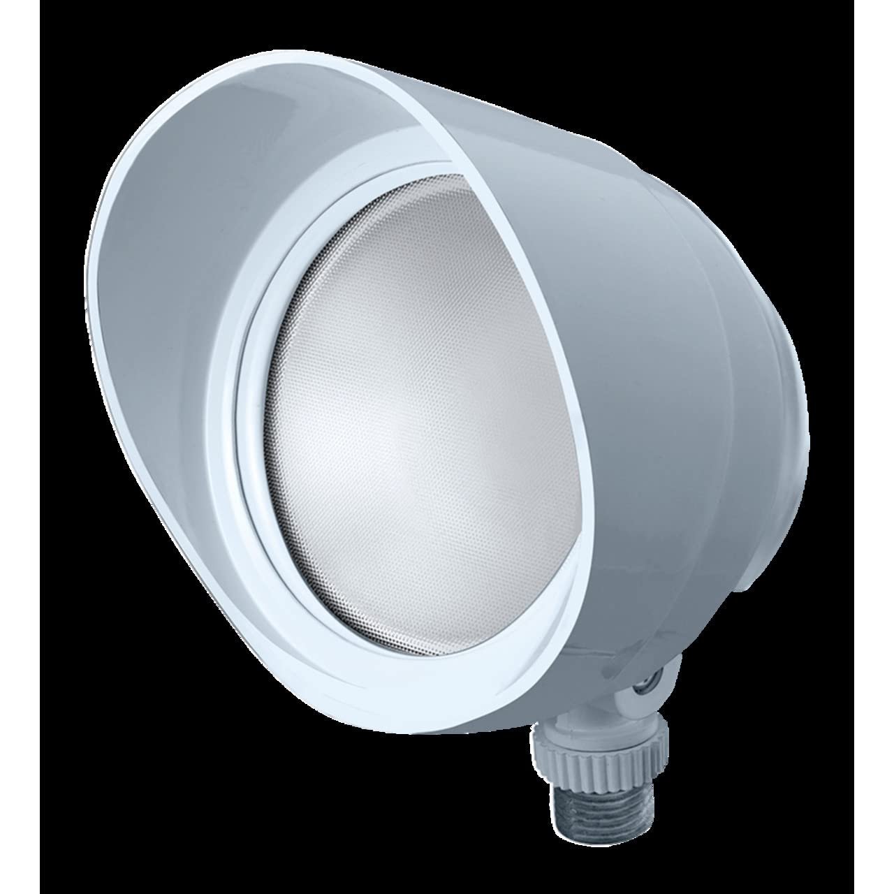 RAB Lighting BULLET12YW LED Bullet Flood, 12W, 800 lm, 3000 K (Warm), White Finish