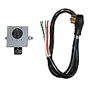 Power Watchdog 50 Amp Autoformer Internal Wiring Kit (50AKIT) - RV Voltage Booster Hardwire Kit with 5 ft Power Cable, Male Plug & Mountable Female