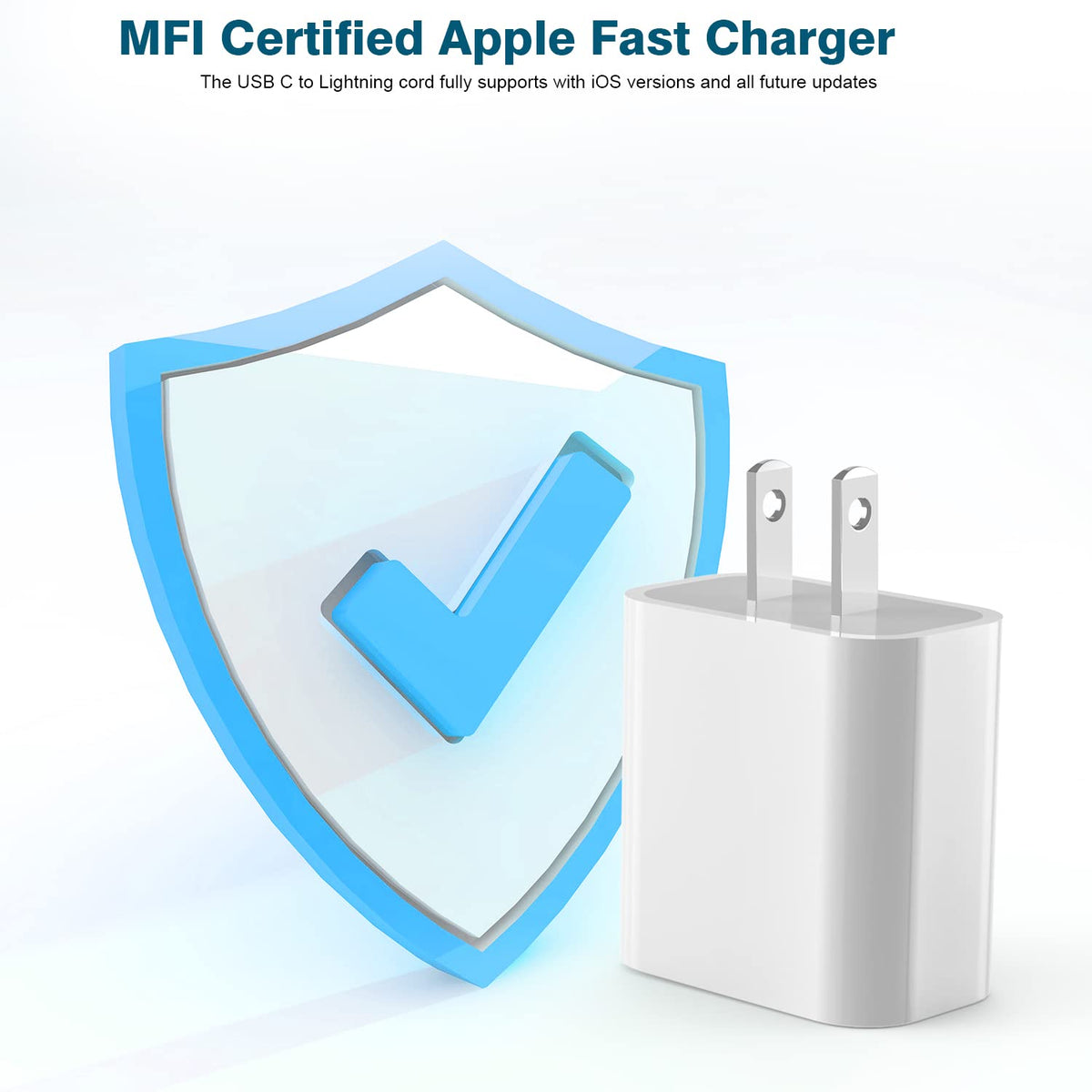 iPhone Fast Charger,Extra Long iPhone Charger Fast Charging 10Foot 2Pack i Phone Chargers 10FT USB C to Lightning Cable Cord Adapter for iPhone 14 Pro