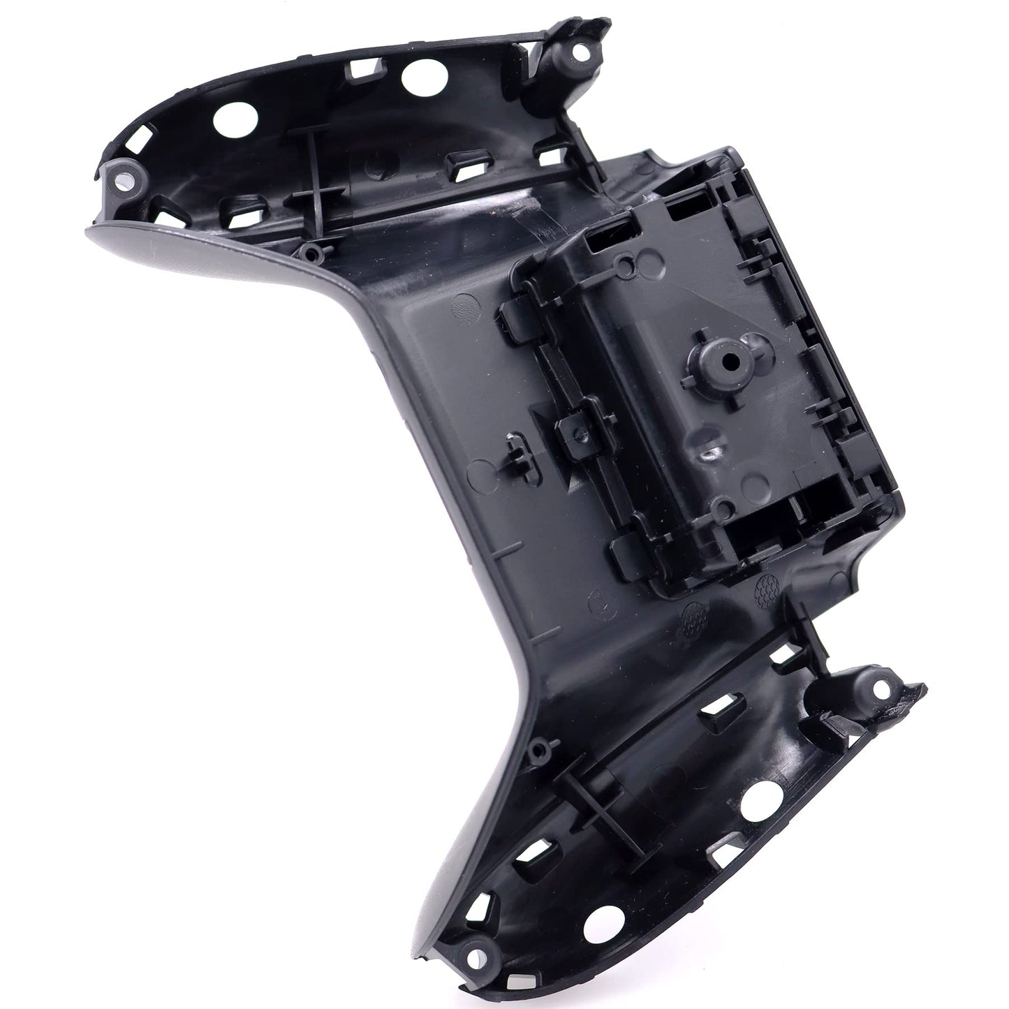 Deal4GO Back Shell Bottom Housing Shell Case Cover Replacement for Xbox one Slim Controller (Model 1708) Back Plate (Black)