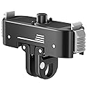 Magnetic Quick Release Mount for GoPro Hero 13,for Go Pro Max 2 Lit Hero, Aluminum Latch Mount with 1/4" Screw and Dual-Claws Interface, 2 Connection