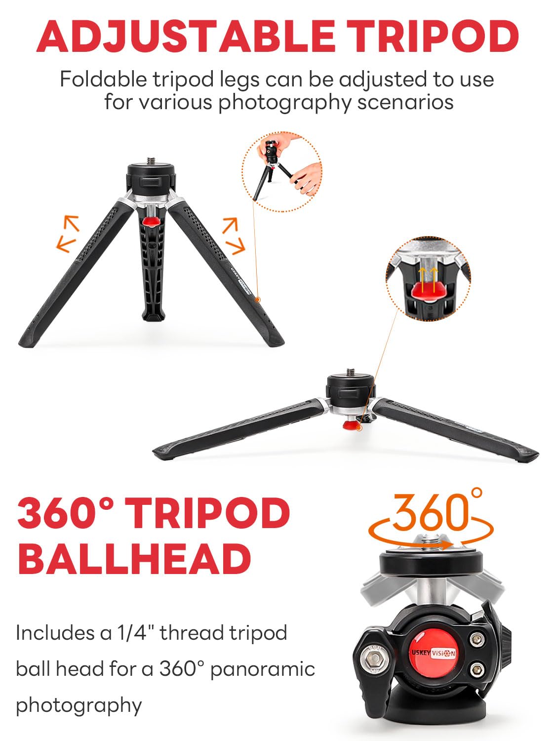 USKEYVISION Smartphone Video Vlogging Kit Metal Microphone Light Tiktok YouTube Podcast Equipment for iPhone 16/15/14 Mini/Pro/Max, Android Smartphone