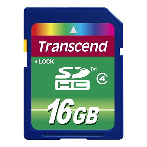 Transcend 16 GB High Speed SDHC Class 4 Flash Memory Card TS16GSDHC4