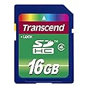 Transcend 16 GB High Speed SDHC Class 4 Flash Memory Card TS16GSDHC4