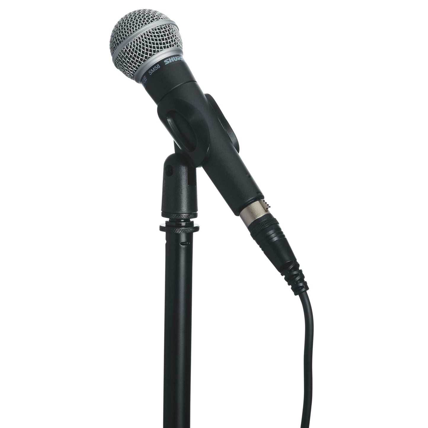 Gator Frameworks Wired Microphone Clip fits both US And Euro Hardwired Mics (GFW-MIC-CLIP)