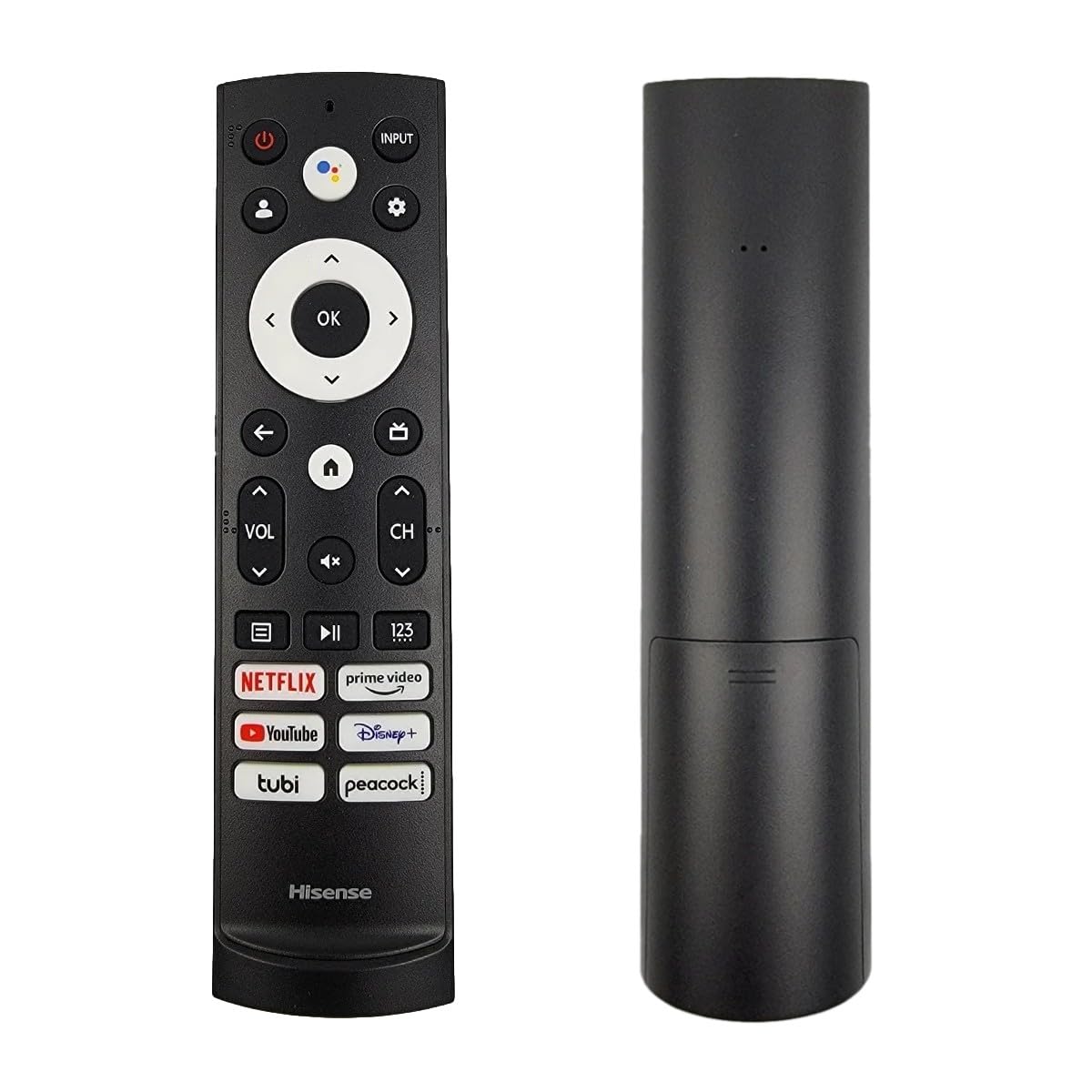 OEM Replacement Remote Control for All Hisense UHD 4K ULED Smart Google TVs with Voice Control 43A6H 50A6H 55A6H 65A6H 75A6H 50U6H 55U6H 65U6H