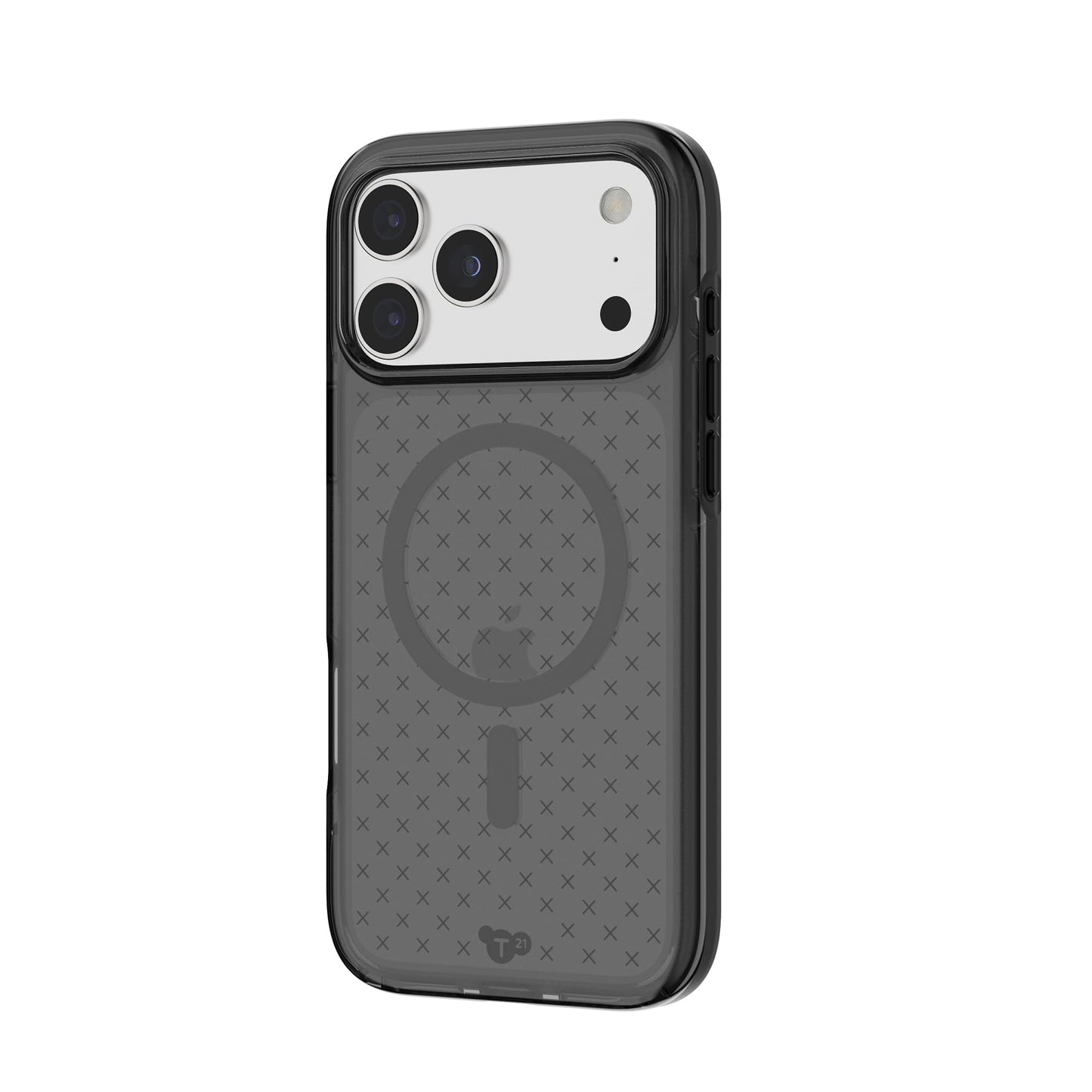 Tech21 EvoCheck Case for iPhone 17 Pro Max - Smokey/Black | Slim Protective Case | Impact Protection | MagSafe Compatible