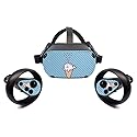 MightySkins Carbon Fiber Skin for Oculus Quest - Whale Ice Cream | Protective, Durable Textured Carbon Fiber Finish | Easy to Apply, Remove,