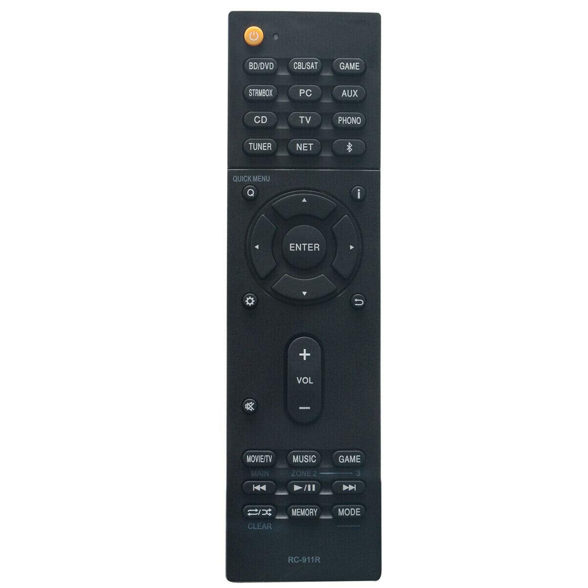 New Replace Remote for Onkyo AV Receiver TX-NR676 TX-NR676E TX-NR686 TX-NR585