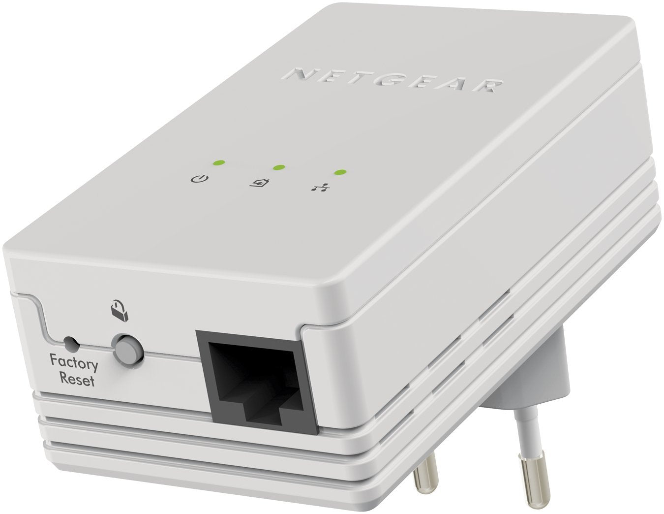 Netgear XAVB1301-100PAS Powerline 200Mbps Mini Adapter - Starter Kit (XAVB1301)