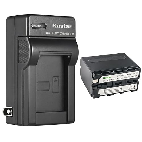 Kastar 1-Pack Battery and AC Wall Charger Replacement for Sony DCR-TRV310 DCR-TRV315 DCR-TRV320 DCR-TRV410 DCR-TRV420 DCR-TRV49 DCR-TRV5 DCR-TRV510