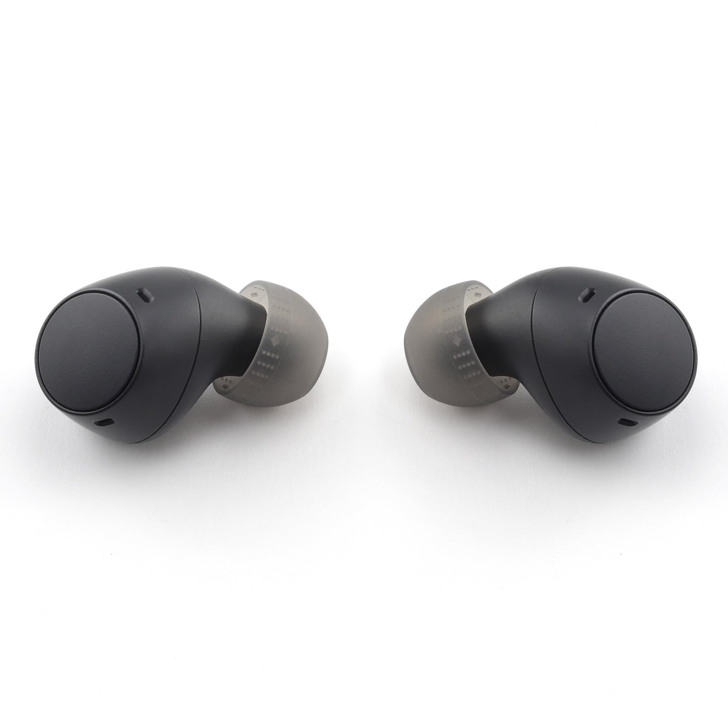NANLANFAN Replacement Silicone Ear Tips for Sony WF-C510 / WF-C500 / WF-C700N / WF-C710N Wireless Earbuds, 8 Pairs (XS/S/M/L) (Black)