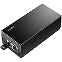 Cudy New 30W Gigabit PoE Injector Adapter, 30W,10/100/1000Mbps RJ-45, IEEE 802.3af / 802.3at Compliant, up to 100 Meters (325 Feet), PoE200