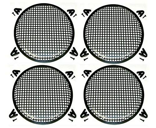 4 Patron 15" SubWoofer Metal Mesh Cover Waffle Speaker Grill Protect Guard DJ