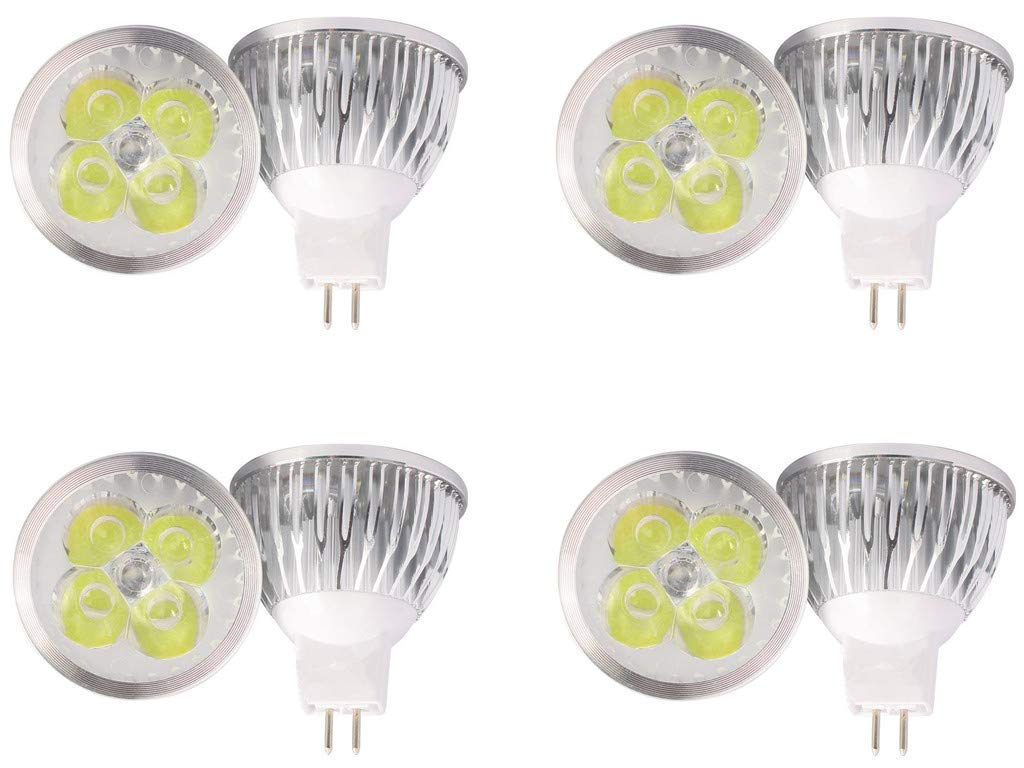 4W LED MR16 Bulbs 12V 4W LED Spotlight Bulb for Landscape Track Light, MR16 GU5.3 Base,12 Volt,4W(35W Equivalent Halogen Replacement),Cool White